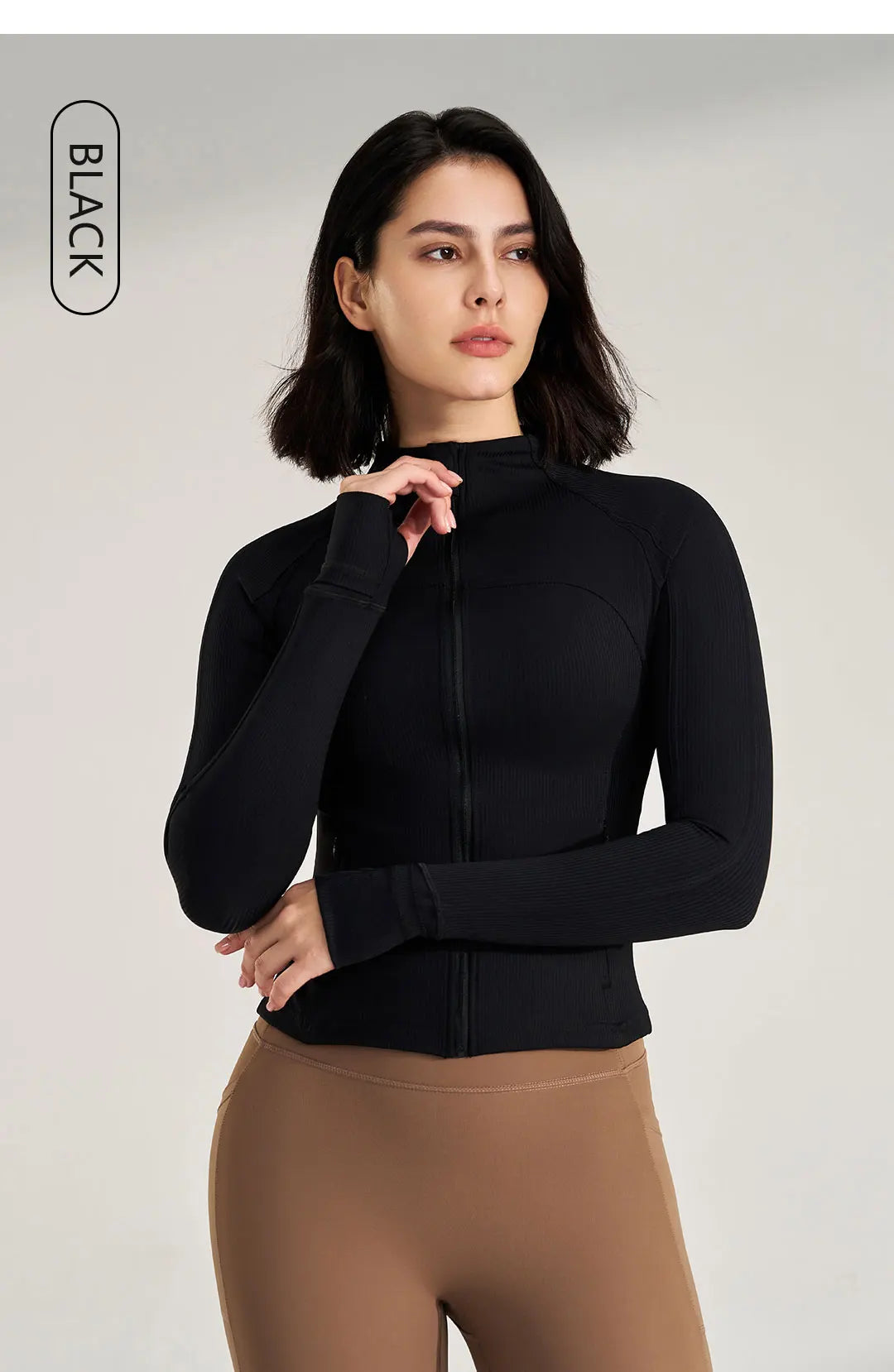 PowerFlow Women's Stand-Up Collar Sports Jacket