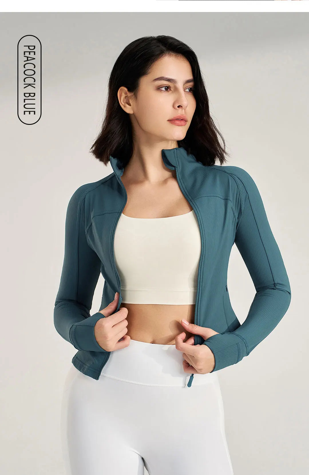 PowerFlow Women's Stand-Up Collar Sports Jacket