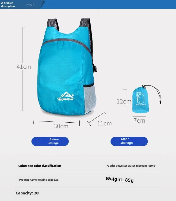 UltraLite Waterproof Travel Backpack