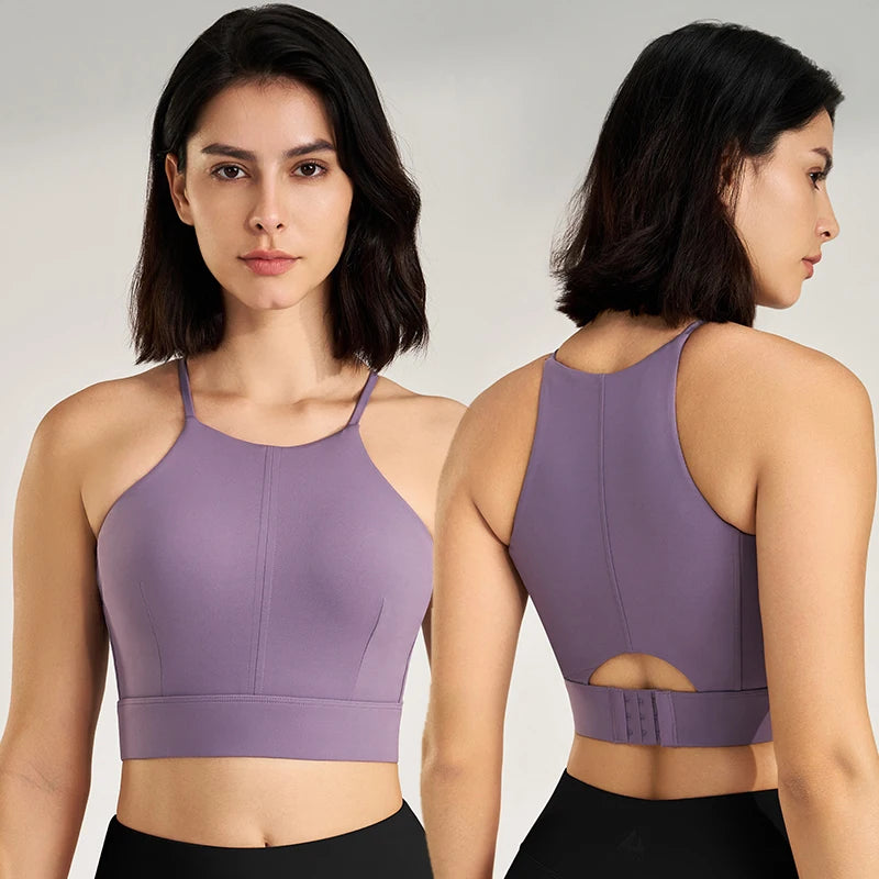 VibeFit Women's Sexy Halter Sport Top