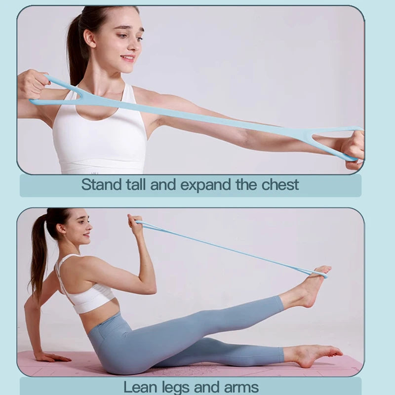 SiliconeFlex 8-figure Yoga Stretcher