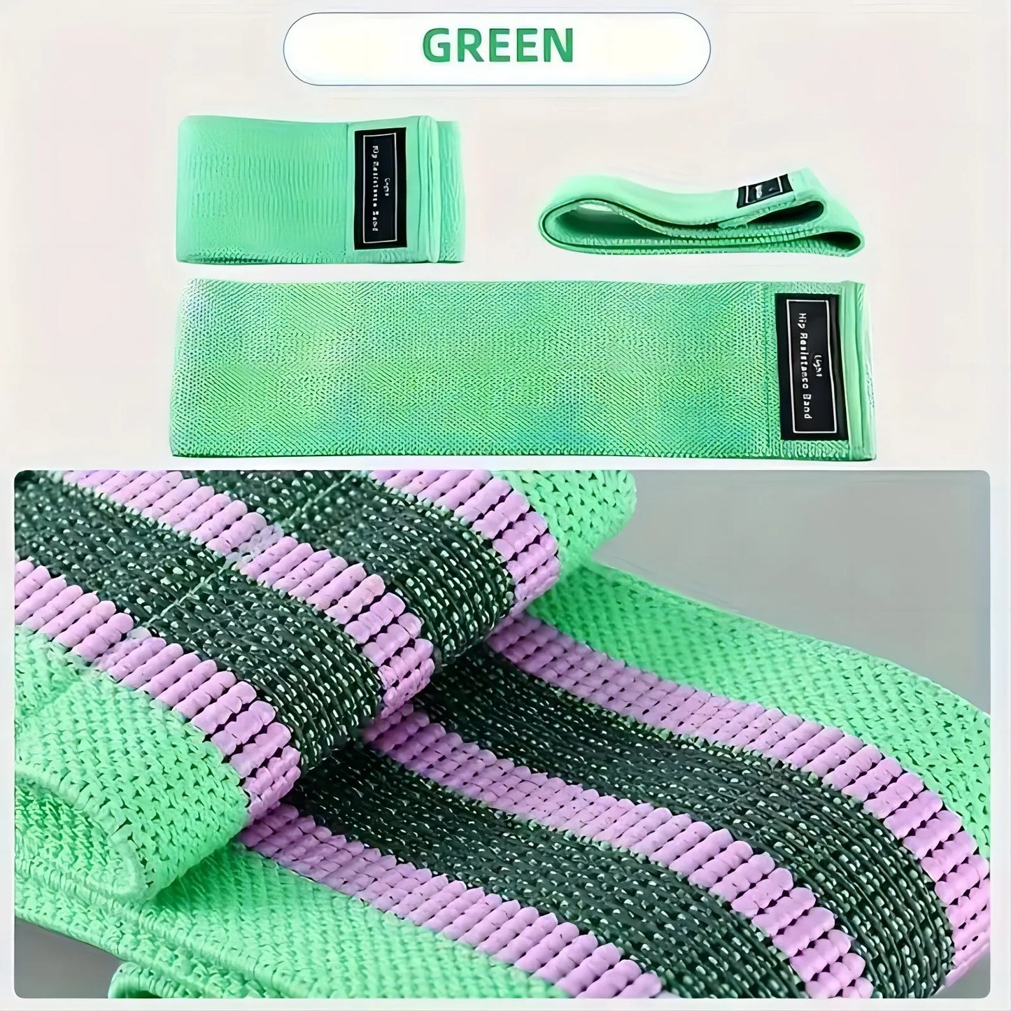 HipTone Cotton Resistance Bands